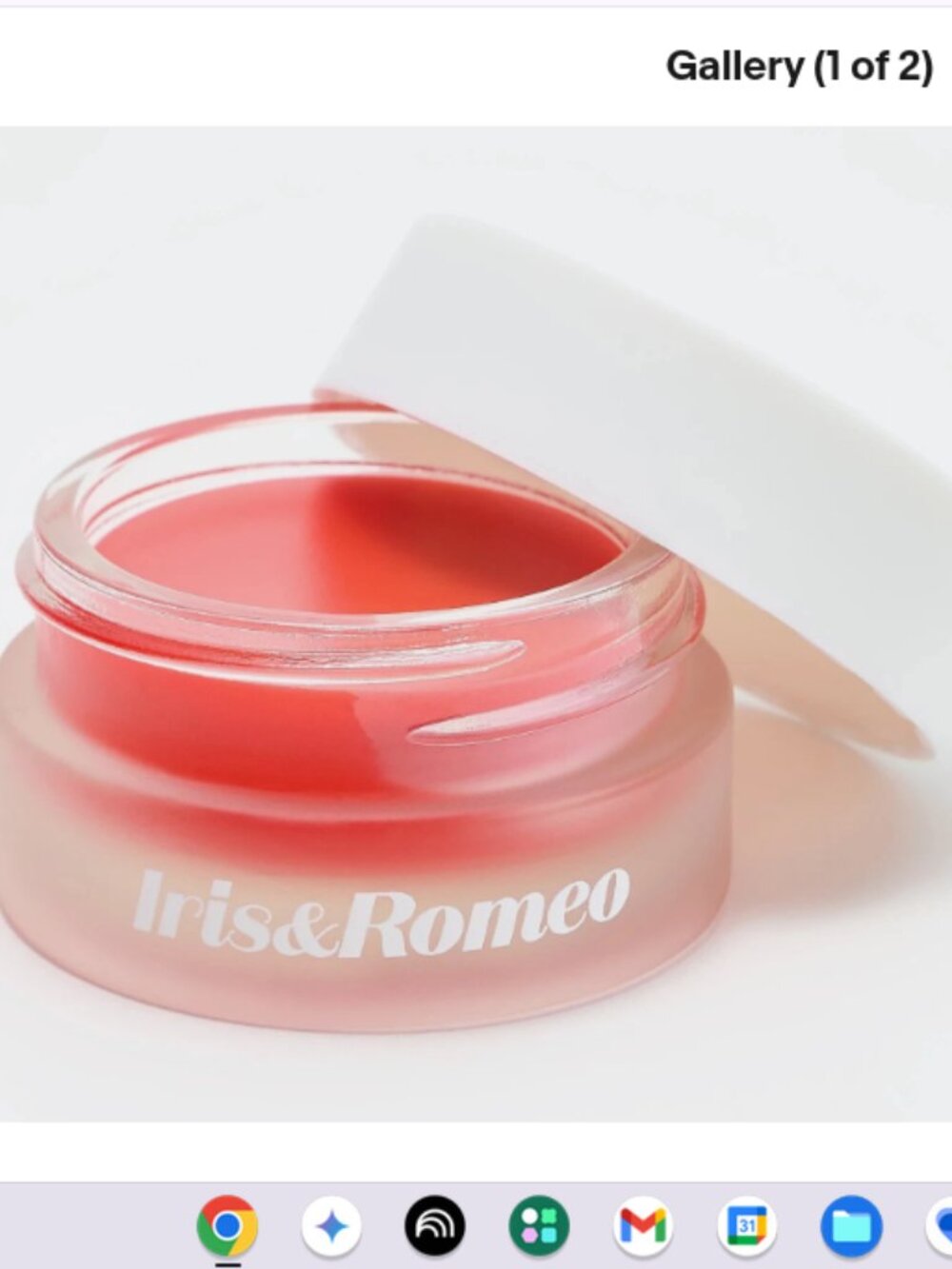 Iris & Romeo Power Peptide Lip Balm-Coral-NEW-A702942